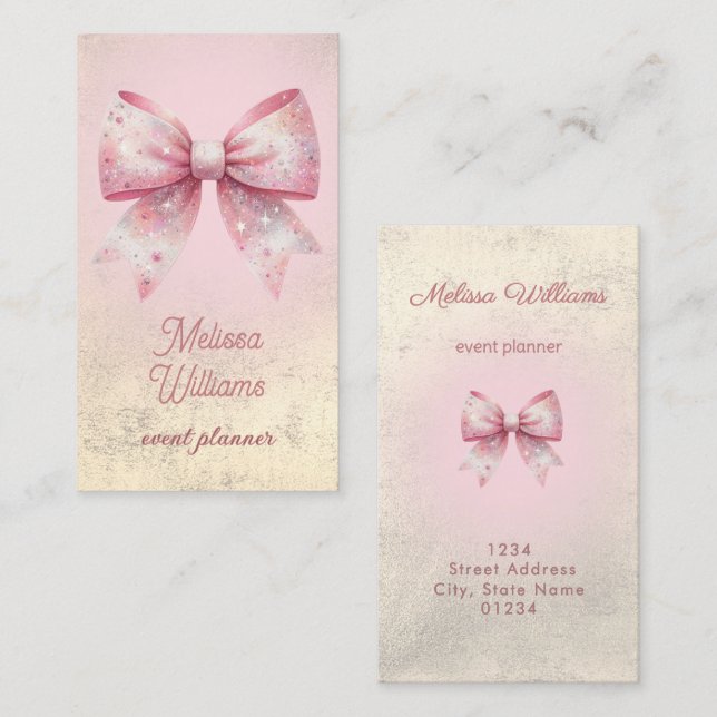 Buglogo Visitenkarte (Vorne/Hinten)