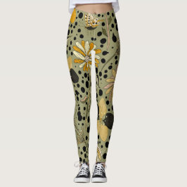 Bugs and Flowers  Leggings