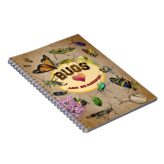 Bugs are Beautiful! Insects Notizblock