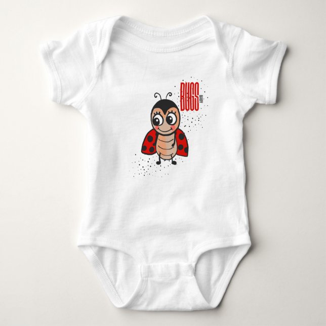 Bugs Baby-Lady Bird Baby Strampler (Vorderseite)