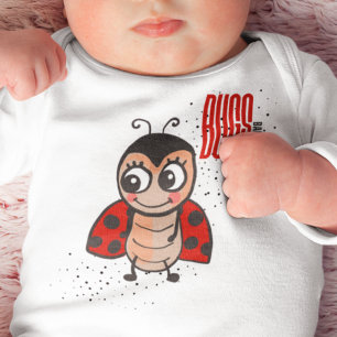 Bugs Baby-Lady Bird Baby Strampler