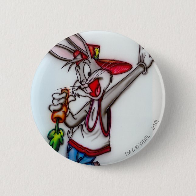 BUGS BUNNY™ Airbrush Button (Vorderseite)