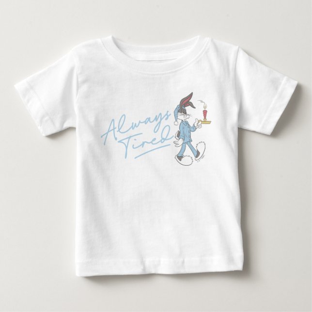 BUGS BUNNY™ Always Tired Baby T-shirt (Vorderseite)