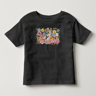 BUGS BUNNY™ Blumenstickerei Grafik Kleinkind T-shirt