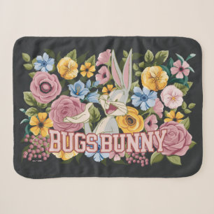 BUGS BUNNY™ Blumenstickerei Grafik Sherpadecke