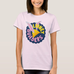 BUGS BUNNY BUILDERS™ Bauhelm-Logo mit gewelltem R T-Shirt