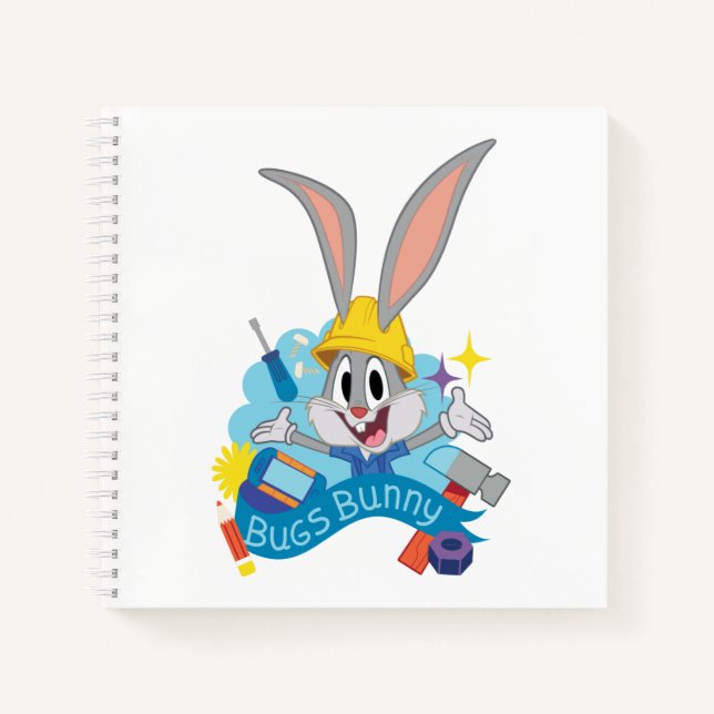 BUGS BUNNY BUILDERS™| BUGS BUNNY™ Character Art Notizbuch (Vorderseite)
