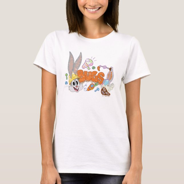 BUGS BUNNY BUILDERS™| BUGS BUNNY™ Sketch Art T-Shirt (Vorderseite)