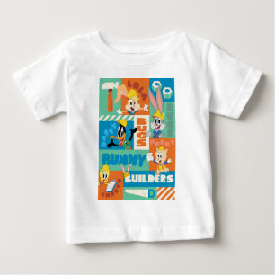 BUGS BUNNY BUILDERS™ Character Grid Pattern Baby T-shirt