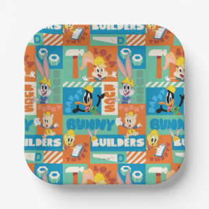 BUGS BUNNY BUILDERS™  Character Grid Pattern Pappteller