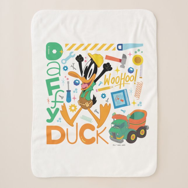 BUGS BUNNY BUILDERS™| DAFFY DUCK™-Arbeitstools Sherpadecke (Vorderseite)