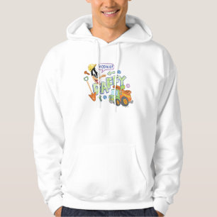 BUGS BUNNY BUILDERS™ DAFFY DUCK™ Sketch Art Hoodie