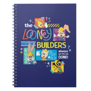 BUGS BUNNY BUILDERS™ Die Looney Builders Collage Notizblock