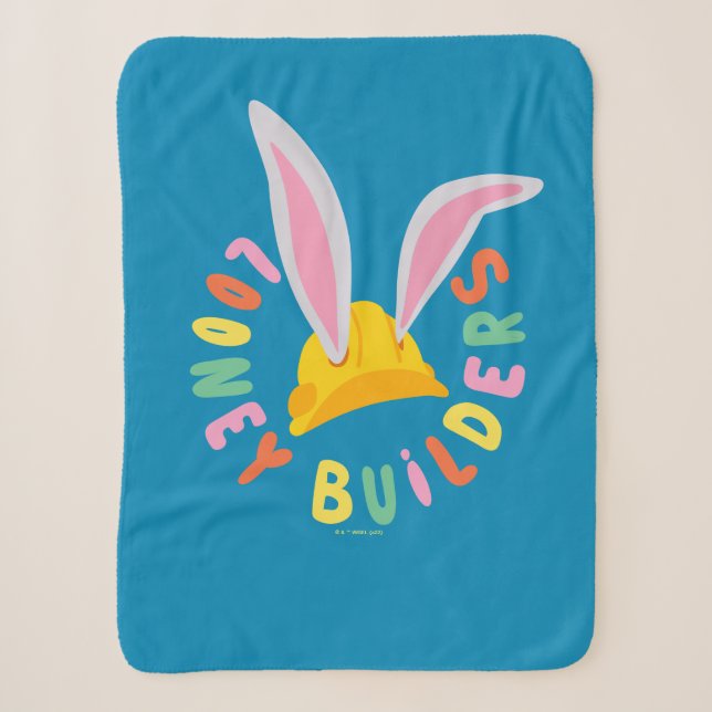 BUGS BUNNY BUILDERS™| Hard Hat Circle Logo Sherpadecke (Vorderseite)