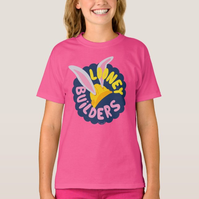 BUGS BUNNY BUILDERS™| Hard Hat Scalloping Logo T-Shirt (Vorderseite)