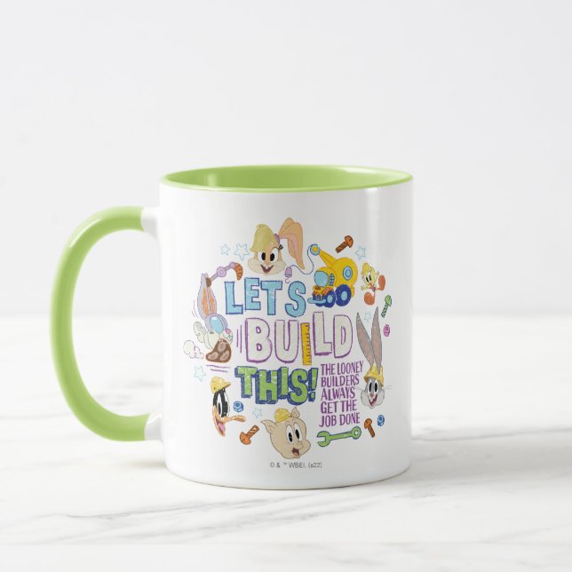 BUGS BUNNY BUILDERS™| "Let's build this" Sketch Tasse (Links)