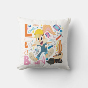 BUGS BUNNY BUILDERS™  Lola Bunny Arbeitswerkzeuge Kissen