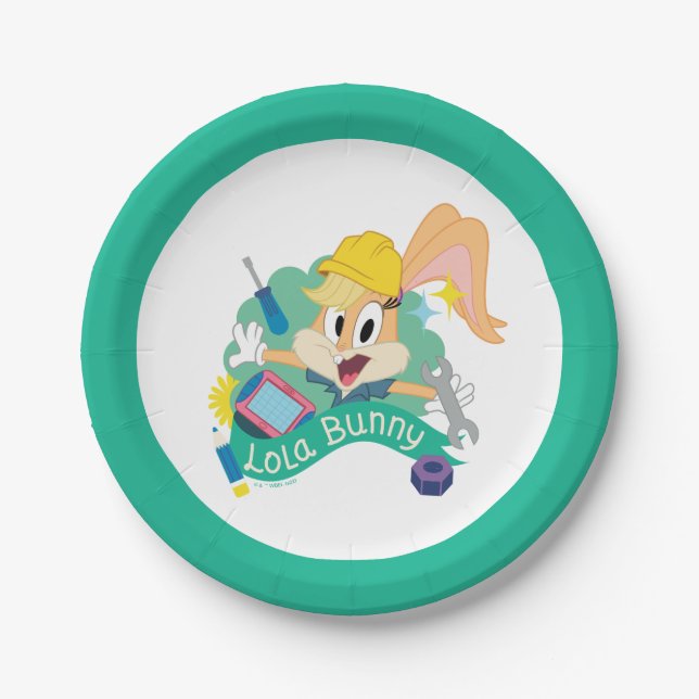 BUGS BUNNY BUILDERS™| Lola Bunny Character Graphic Pappteller (Vorderseite)