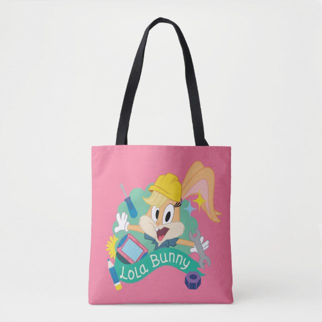 BUGS BUNNY BUILDERS™| Lola Bunny Character Graphic Tasche (Vorderseite)