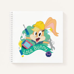 BUGS BUNNY BUILDERS™ Lola Bunny Charakter-Grafik Notizbuch