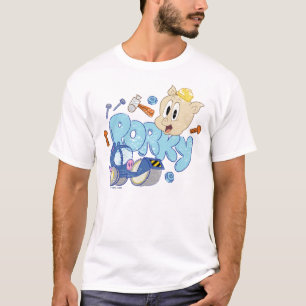 BUGS BUNNY BUILDERS™ Porky-Skizzenkunst T-Shirt