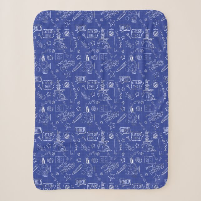 BUGS BUNNY BUILDERS™| Sketch Blueprint Muster Sherpadecke (Vorderseite)