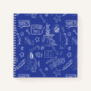 BUGS BUNNY BUILDERS™ Skizze Blaupausen-Muster Notizbuch