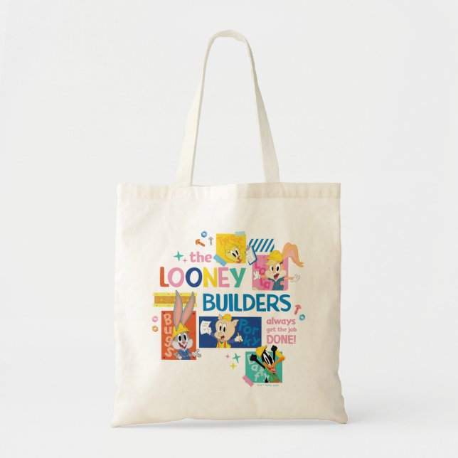 BUGS BUNNY BUILDERS™| The Looney Builders Collage Tragetasche (Vorne)