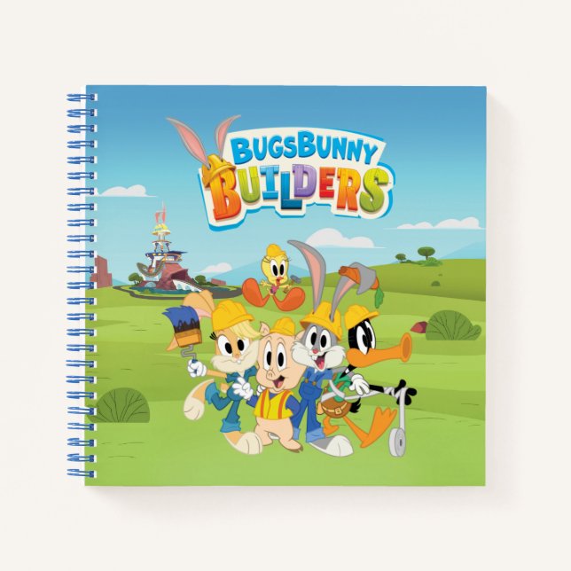 BUGS BUNNY BUILDERS™| The Looney Builders Group Notizbuch (Vorderseite)
