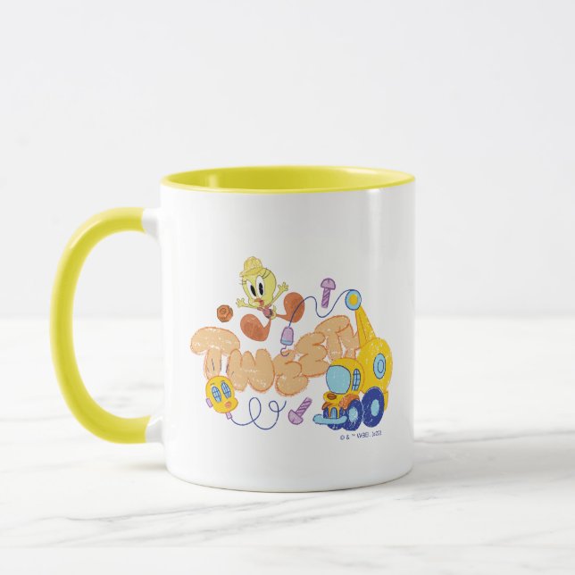 BUGS BUNNY BUILDERS™| TWEETY™ Sketch Art Tasse (Links)