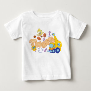 BUGS BUNNY BUILDERS™  TWEETY™ Skizzenkunst Baby T-shirt