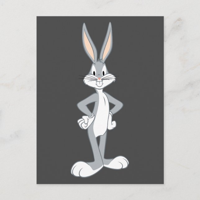 BUGS BUNNY™ | Bunny Stare Postkarte (Vorderseite)