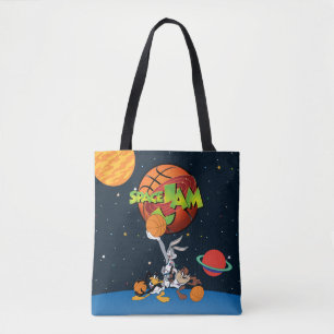BUGS BUNNY™, DAFFY DUCK™, & TAZ™ SPACE JAM™ Logo Tasche