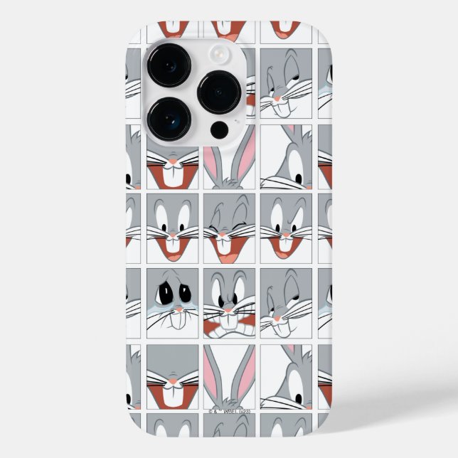 BUGS BUNNY™ Expression Blocks Case-Mate iPhone 14 Pro Hülle (Rückseite)