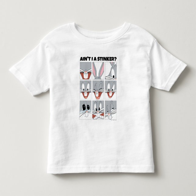 BUGS BUNNY™ Expression Blocks Kleinkind T-shirt (Vorderseite)