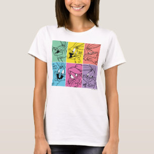 BUGS BUNNY™ Farbblockausdrücke T-Shirt