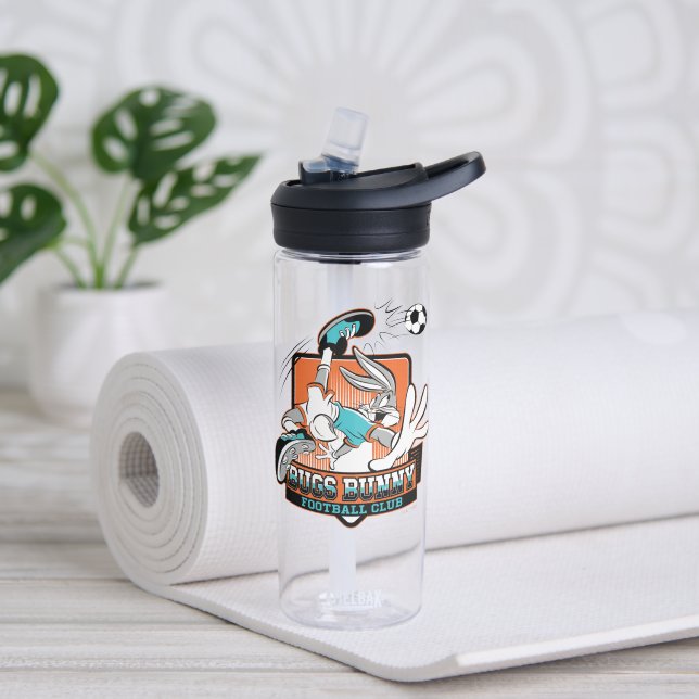 BUGS BUNNY™ Football Club Badge Trinkflasche (Yoga)