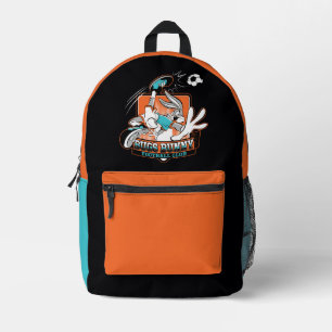 BUGS BUNNY™ Fußballverein-Abzeichen Bedruckter Rucksack