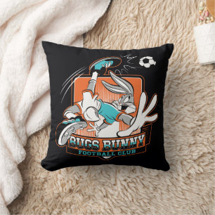 BUGS BUNNY™ Fußballverein-Abzeichen Kissen