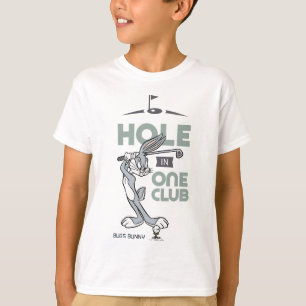 BUGS BUNNY™ Golfspielen - Loch in einem Club T-Shirt