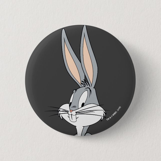 BUGS BUNNY™ | Hände in die Hüften Button (Vorderseite)