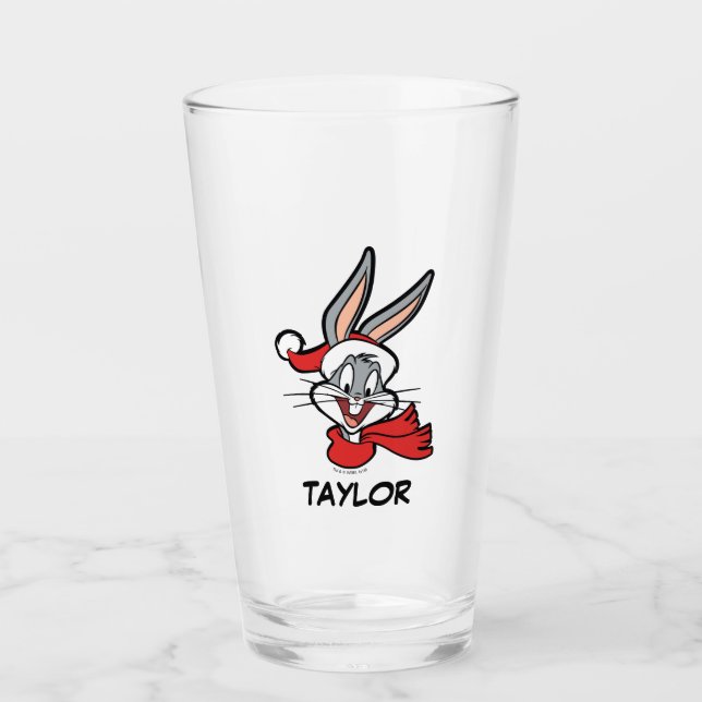 BUGS BUNNY™ Holiday Cheer Glas (Vorderseite)
