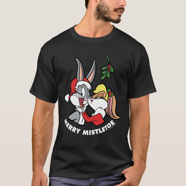 BUGS BUNNY™ & Lola "Merry Mistletoe" T-Shirt (Vorderseite)