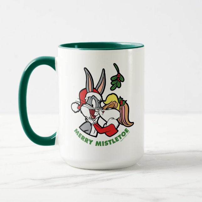 BUGS BUNNY™ & Lola "Merry Mistletoe" Tasse (Links)