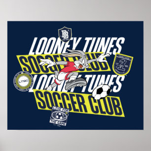 BUGS BUNNY™ LOONEY TUNES™ Fußballverein Poster