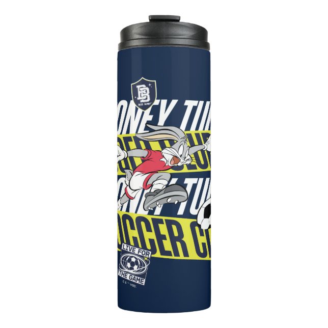 BUGS BUNNY™ LOONEY TUNES™ Soccer Club Thermosbecher (Vorderseite)