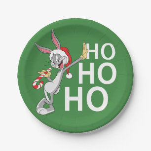 BUGS BUNNY™ mit Candy Cane Pappteller