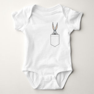 BUGS BUNNY™ Peeking Out Pocket Baby Strampler
