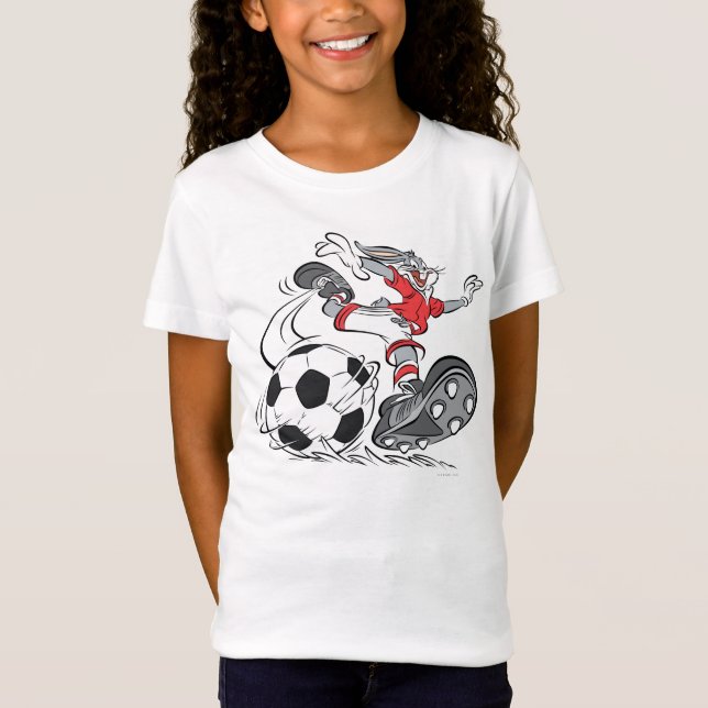 BUGS BUNNY™ Playing Soccer T-Shirt (Vorderseite)