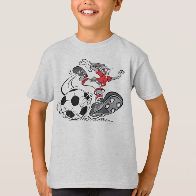 BUGS BUNNY™ Playing Soccer T-Shirt (Vorderseite)